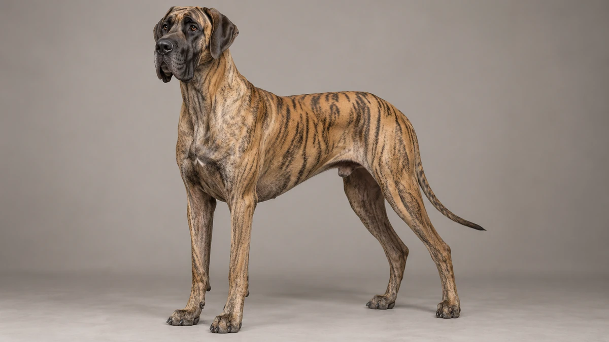 Danua köpek — brindle (çizgili) renk